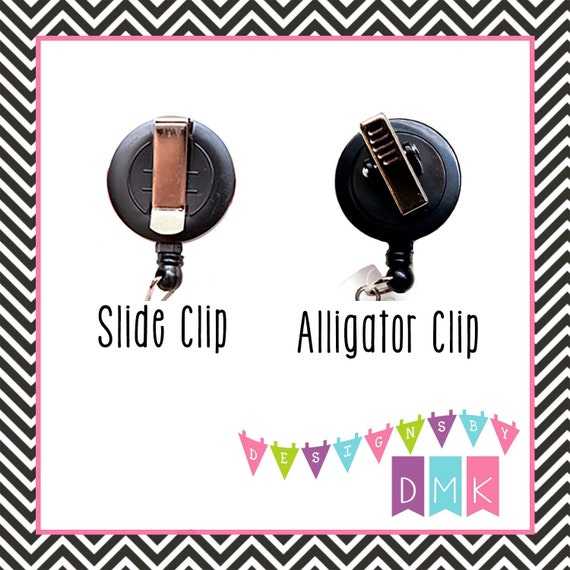 Back The Blue - Stripe - EKG - Button Badge Reel - Retractable ID Holder - Alligator or Slide Clip Gift - BR0494