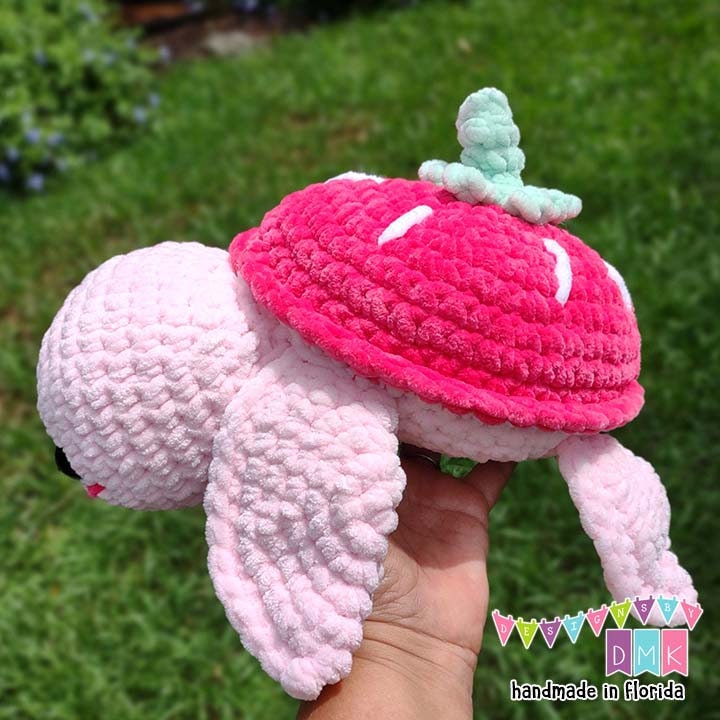 ❤︎ MARSHMALLOW turtle knit ピンク ❤︎ Pink turtle! 🩷🐢 Yarn🧶: Parfait Chunky from @premieryarns (link