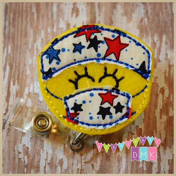 Star Spangled Sally the Surgeon Royal Blue Felt Badge Reel Retractable ID  Holder Embroidered Name Tag Alligator or Slide Clip -  Canada