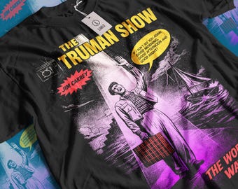 Camiseta de la película El Show de Truman: Camiseta gráfica unisex vintage