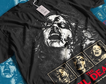 Camiseta de la película The Evil Dead: Camiseta gráfica de terror vintage