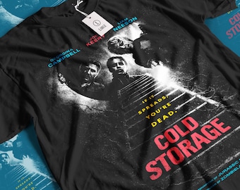 Camiseta de la película Cold Storage: Camiseta gráfica de terror vintage