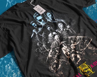 Camiseta de la película Mortal Kombat 2: Camiseta gráfica unisex vintage
