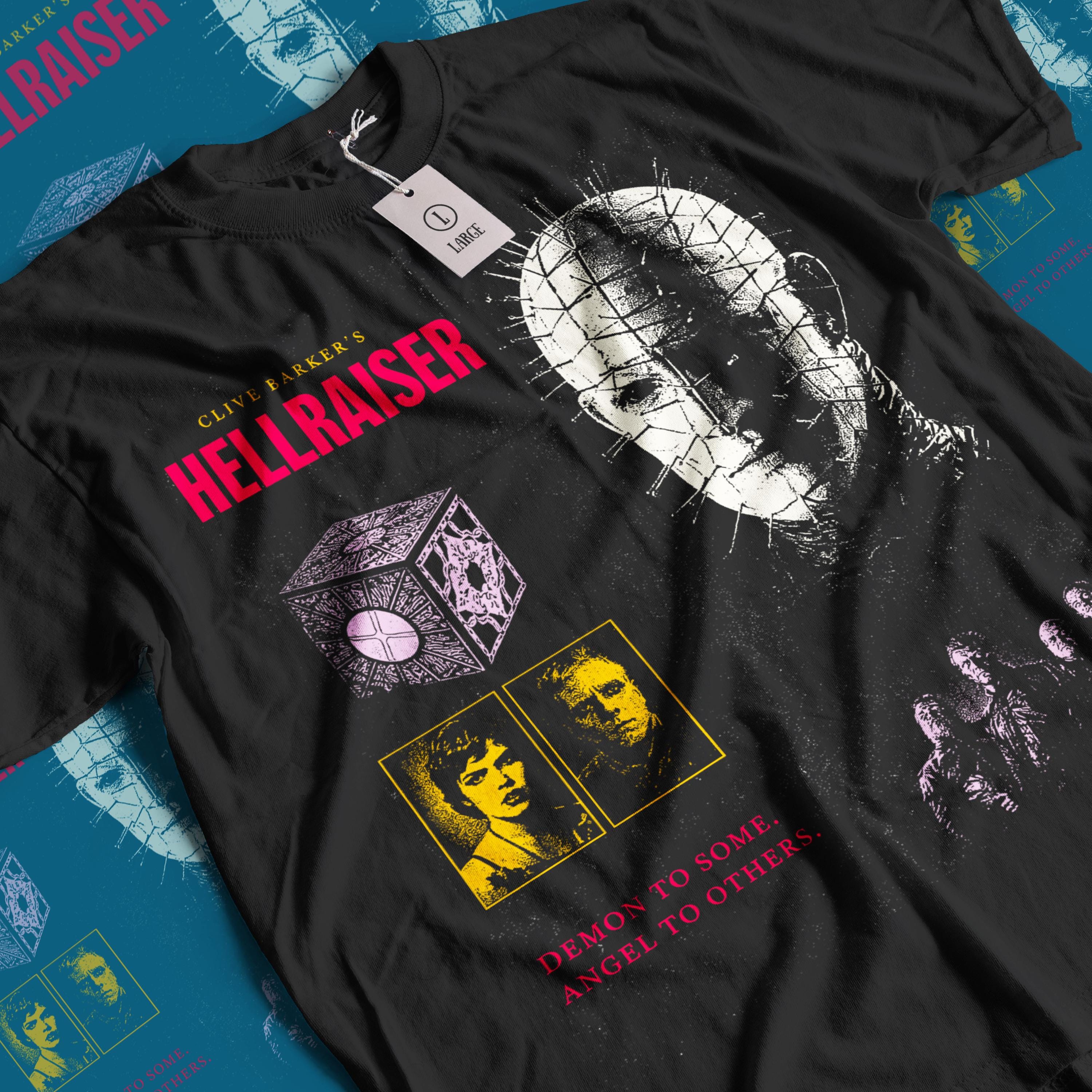 Vintage 1980’s Hellraiser horror t-shirt, GLOW in the DARK