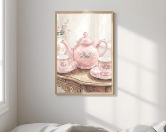 Impresión digital en PDF de la página del libro de Harry Potter: Fiesta del té de Dolores Umbridge