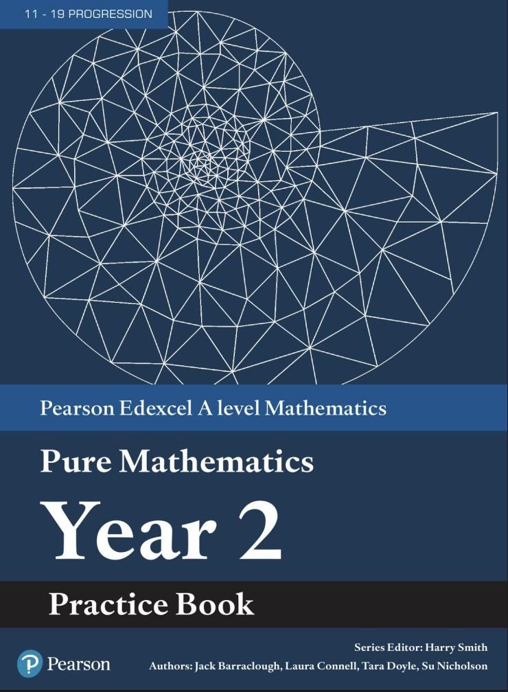 Pearson Edexcel A Level Mathematics Pure Year 2 Online Book + Practice ...