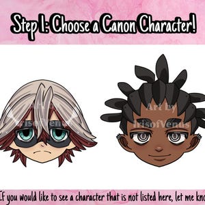 GACHIAKUTA Custom Character/Yumeship Acrylic Keychain (3 Mini Charms) image 3