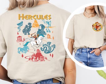 Vintage 90's Disney Hercules Shirt, Retro Hercules 1997, Magic Kingdom, Disney Classics, Disney Family, 484284