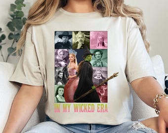 In My Wicked Era Shirt, Wicked Change For Good, Wizard Movie Fan, Glinda And Elphaba, Wicked Movie, 484454