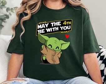 Star Wars Shirt, Star Wars Characters, Star Wars May The 4Th Be With You, Disney Star Wars, Star Wars Yoda, 481263