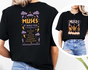 Vintage Disney The Muses 97 World Tour Shirts, Retro Disney Hercules, Diva Muses Song Concert, Disneyland Girl Trip, 484308