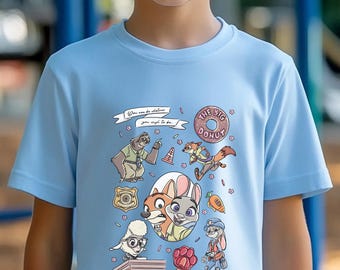 Camiseta de Zootopia, Judy Hopps y Nick Wilde, Amigos de Zootopia, Zootopia de Disney, Vacaciones en Disney, 484658
