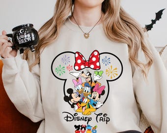 Disney Family Sweatshirt 2026, Disney Vacation Group, Disneyworld Hoodie, Disney Family Trip Crewneck, 484404