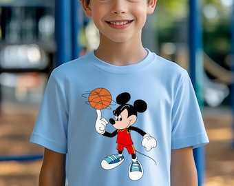 Disney Mickey Mouse Basketball Player Shirt, Disney Family, Disney Mickey, Disney Tri, 481129