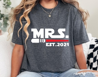 Mr and Mrs Star Wars Shirts, Star Wars Matching Couple Tee, Mr and Mrs Matching Tees, Star Wars Honeymoon, 482435