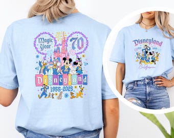 Disney Magic 70th Anniversary Shirt, Disneyland Family Trip, Disneyland Anniversary, 70 Years of Magic, 483360