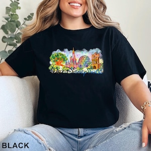Walt Disney World Shirt, Retro Walt Disney World Graphic Tee, Magical Vacation Tee, Family Theme Trip Top, 486026 image 3