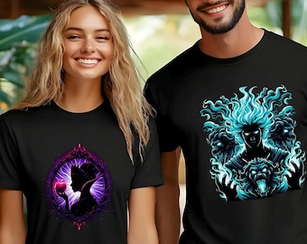 Disney Villains Shirt, Evil Queen Hades Scar Maleficent Jaffar Yzma Ursula Cruella Dr. Facilier, Disney Good To Be Bad, 484083