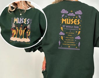 Vintage Disney The Muses 97 World Tour Sweatshirts, Retro Disney Hercules Hoodie, Diva Muses, Disneyland Girl Trip, 484308