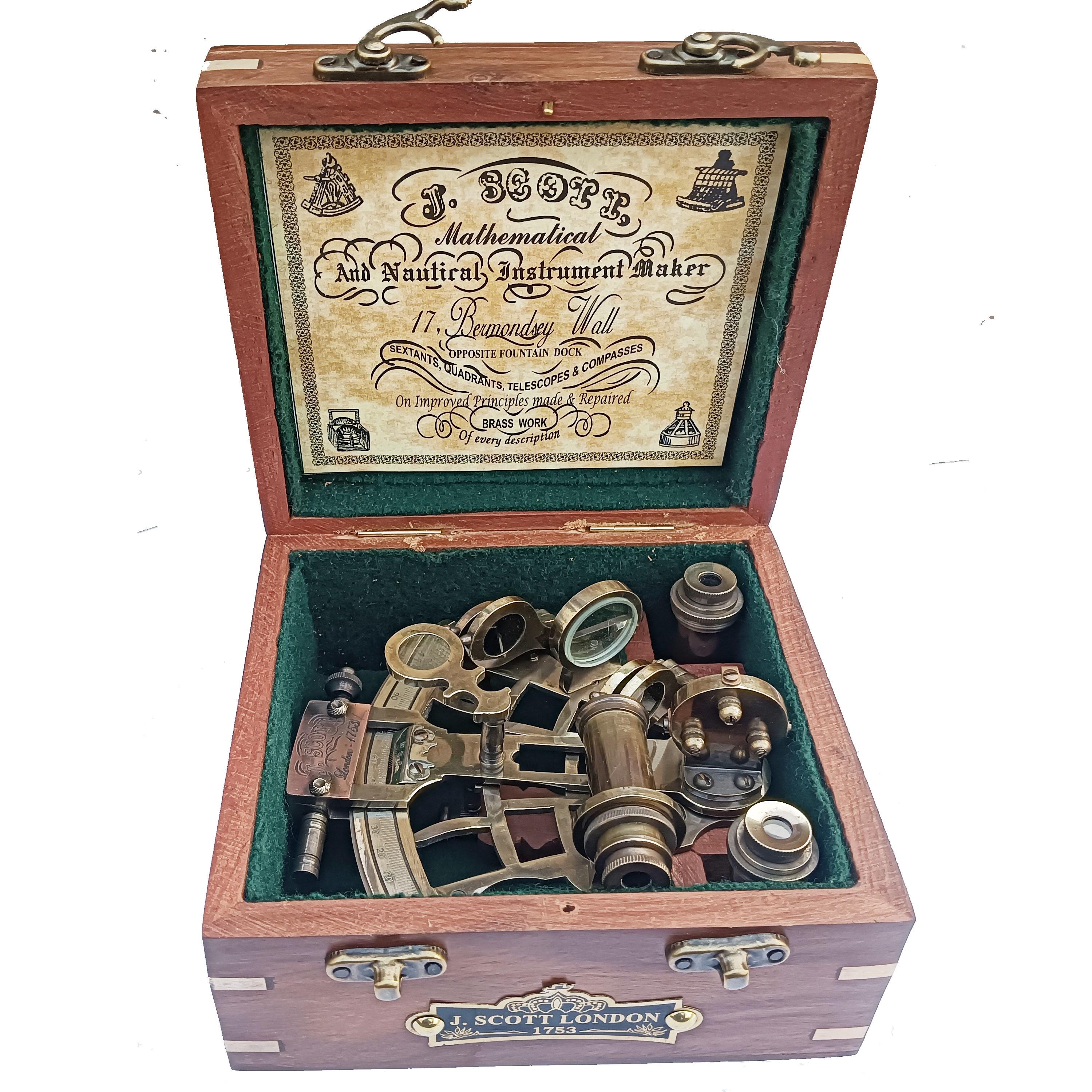 Outil de navigation marine Tamaya Sextant 1712 9 noir objet