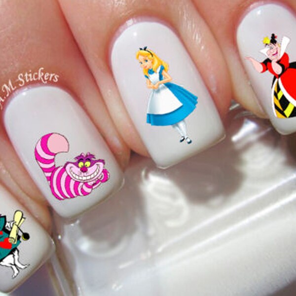 Alice in Wonderland Decal Etsy