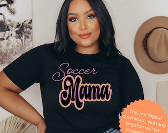 Sports Mom SVG, Sports Mama SVG, Soccer Mom SVG, Mom Shirt Svg, Gift for Mom, Png, Svg, Digital Files, Cricut, Sublimation