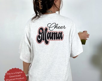 Cheer Mom SVG, Cheer  Mama SVG  Cheerleader SVG Cheer Mom Shirt Svg Gift for Mom Png Sublimation and Grunge png Gifts for Her
