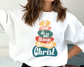 Youth Theme  2023, All things through Christ SVG, Christian cut file, I can do all things through Christ png, Christian png, LDS youth theme