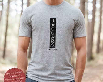 Jaguars SVG Jaguars Nation svg Deportes Mamá Deportes Papá Png Descarga instantánea Cricut Sublimación Jaguars Grunge Blanco y Negro PNGs
