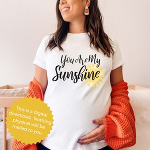 Sunshine Sublimation png archivos cortados Licencia comercial svg You Are My Sunshine Sublimation png Descarga instantánea