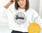 Names of Jesus svg, instant download svg, silhouette, Cricut, Religious svg, Christian SVG, Easter