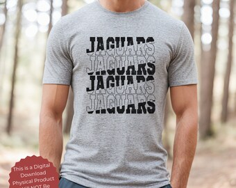 Jaguar SVG Jaguar Grunge Png Svg Descarga instantánea Cricut Jaguars Sublimación Regalo para su regalo para él Deportes Papá Deportes Mamá Jaguar Nation