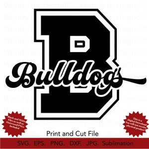Bulldogs SVG,Bulldogs Nation svg, Sports Mom, Sports Dad, Png, Svg, Digital Files, Cricut, Bulldogs  Sublimation, Bulldogs Grunge PNG