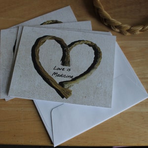 Love is Medicine Note Card Set (4)