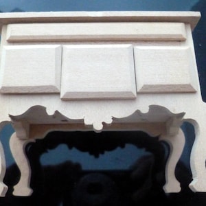 RARE Deadstock Vintage TYNIETOY Tynie Toy Unpainted Lowboy Chest