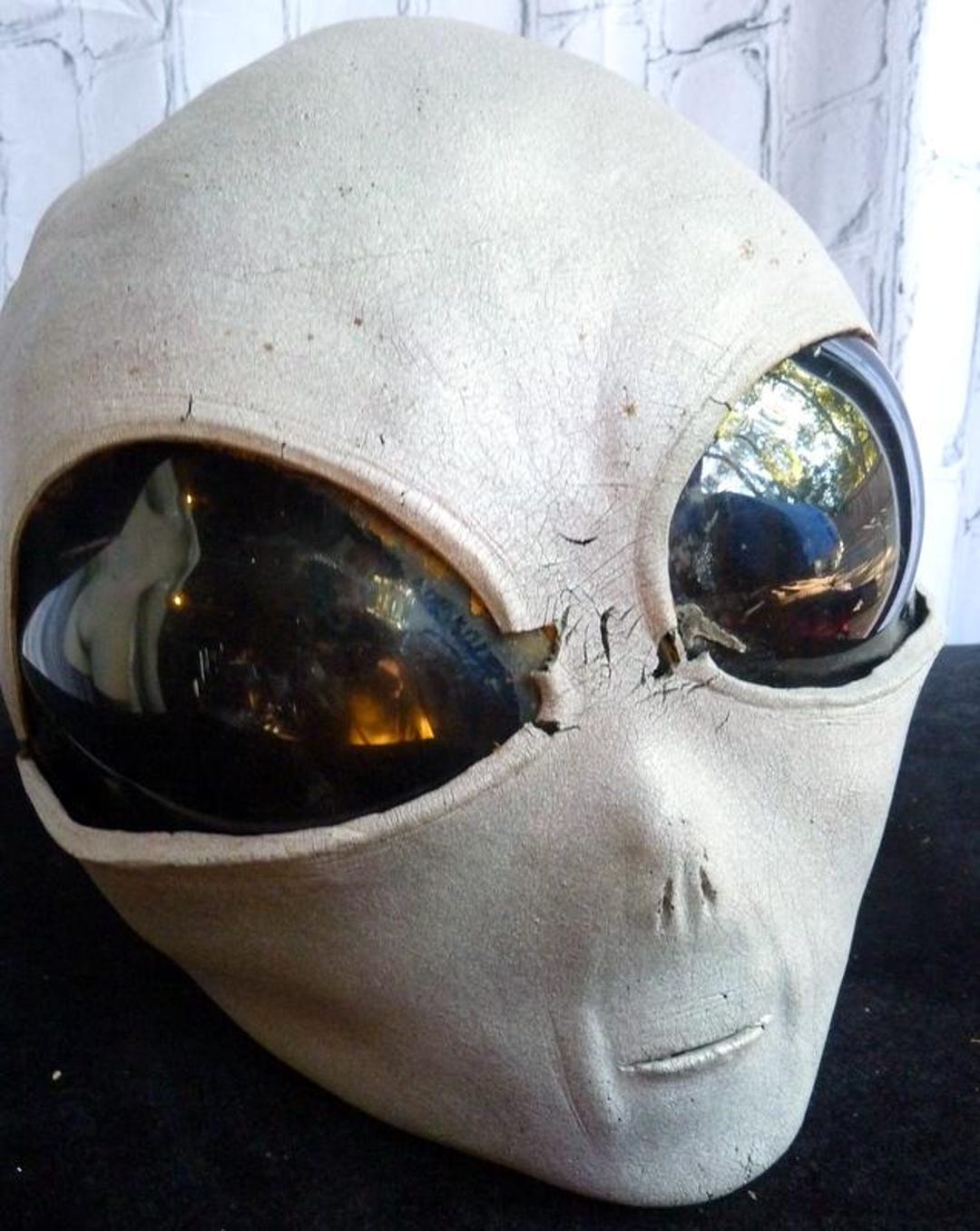 X FILES ALIEN HEAD- Wearable Life Size Made for the Series Wrap Party ...