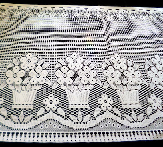 lace curtain material by the yard