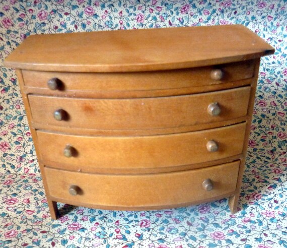 RARE Vintage TYNIETOY Tynie Toy FRENCH DRESSING TABLE Dollhouse Miniature