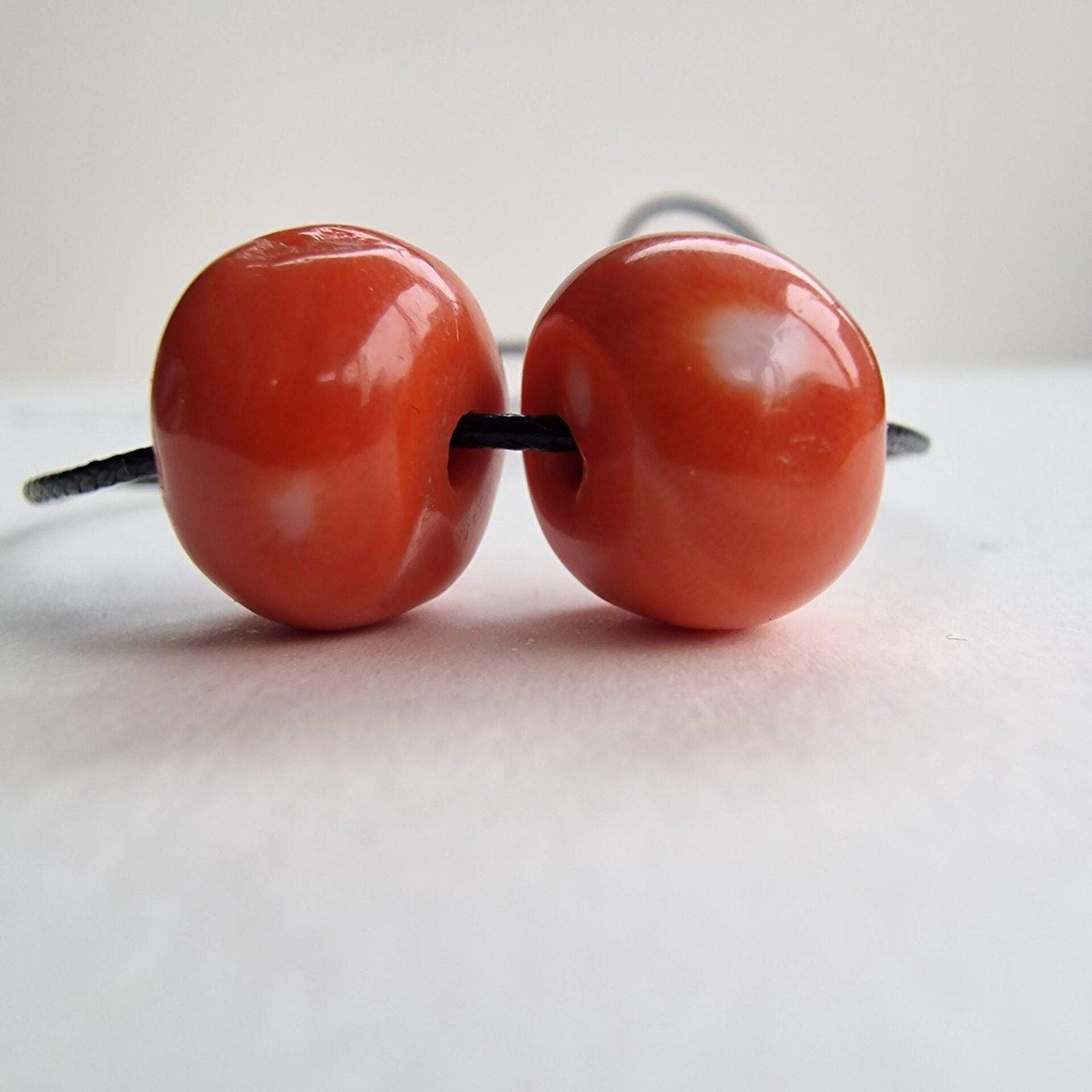 古い珊瑚のネックレス - Etsy 日本