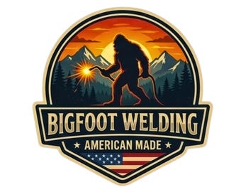 Bigfoot Sticker Welder