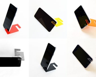 Phone stand for hands-free video viewing, chatting and browsing
