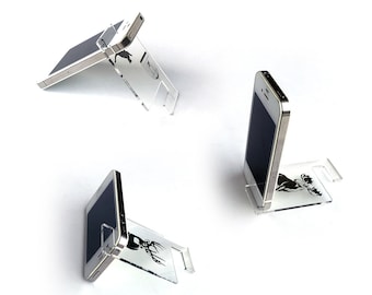 Handyständer für Smartphones oder iPhones für freihändigen Videochat und Ansicht