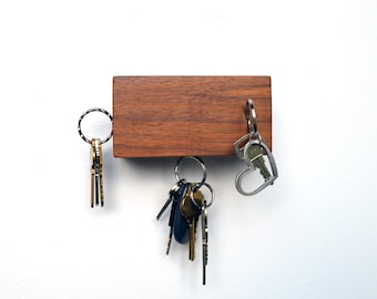 Wood Wall Magnetic Key Holder