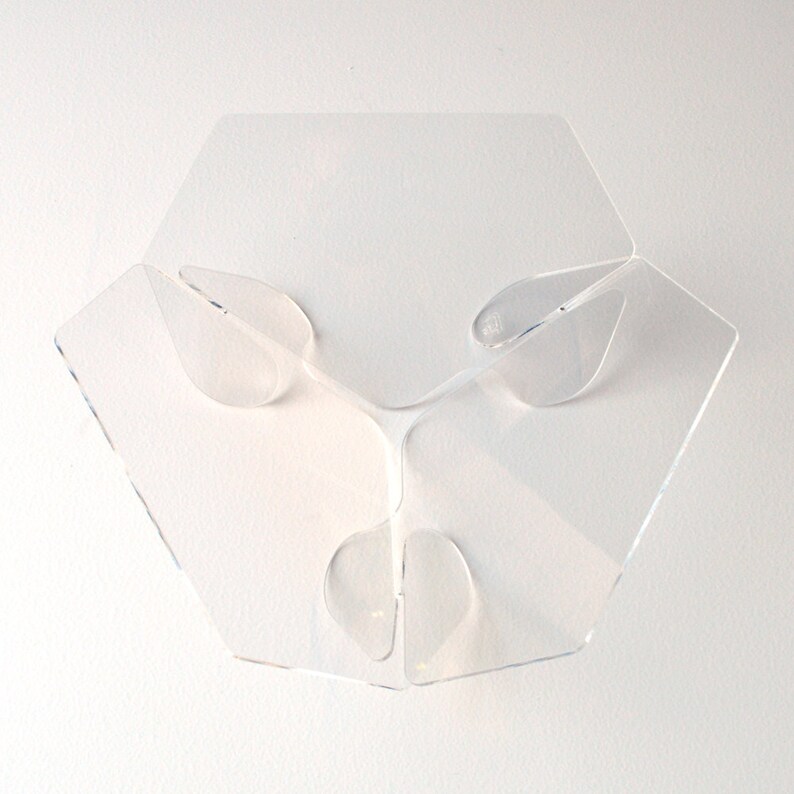 Modern minimalist FRUIT BOWL Clear