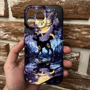 Moon Anime Manga iPhone Case for iPhone 17, 15, 14, 13, 12 Pro Max XS XR Mini 7 X Plus & Samsung S23 S24 S25 Ultra, Google Pixel 10 Pro