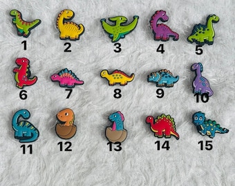 Dinosaurier-Schuhanhänger für Kinder