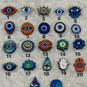 Zawieszki do butów Evil Eye Jibbitz