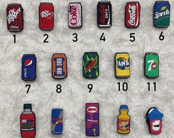 Fizzy Energy Soft Drinks Schuhanhänger