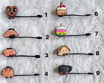 Grazioso copricannuccia Kawaii in peluche per bicchieri Stanley / Accessorio decorativo per bicchieri / Cannuccia standard / (10 mm) (8 mm)