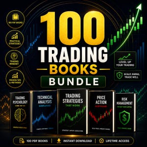 トレーディング関連書籍100冊セット：FX、株式、仮想通貨、テクニカル分析（PDF版）
